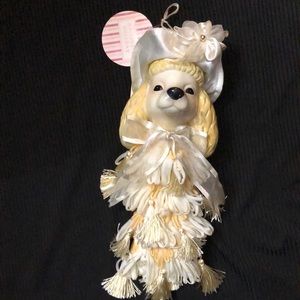 Ceramic dog wall decor